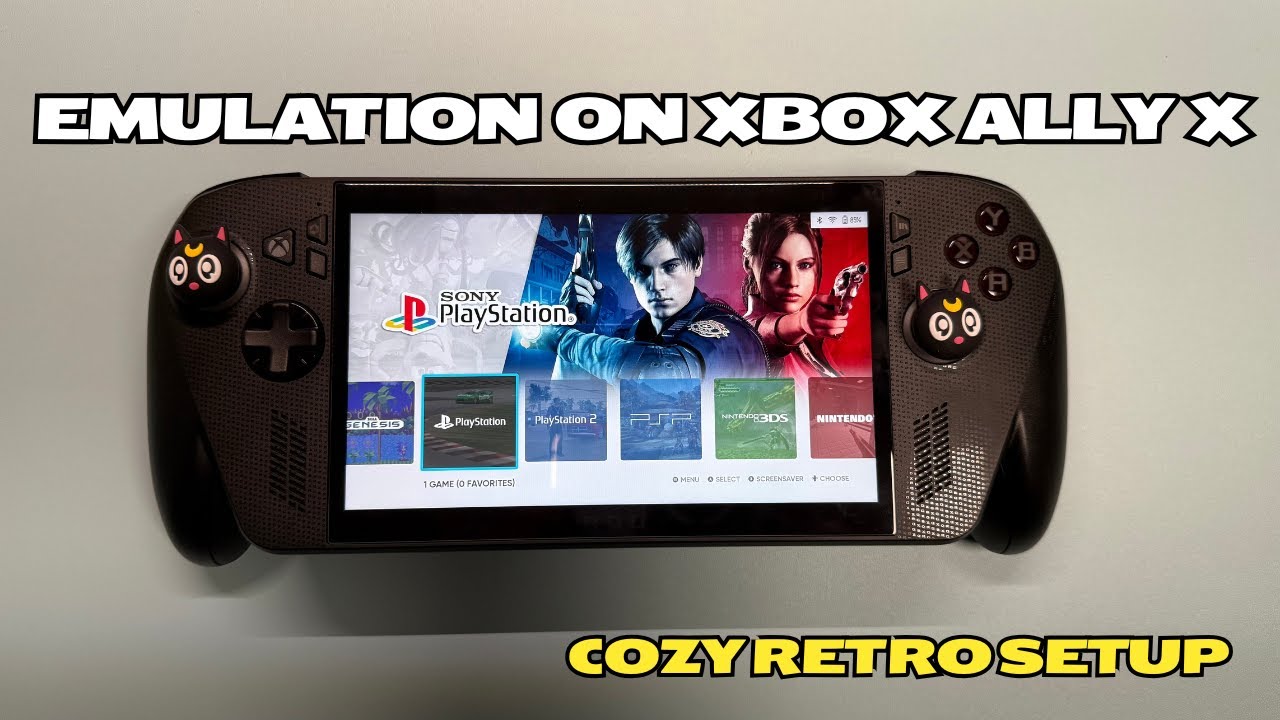 How to Set Up Emulation on the ROG Xbox Ally X | Cozy Retro Setup