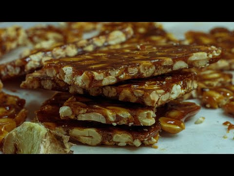 Shihondro / Nougatine aux cacahuètes simple et rapide