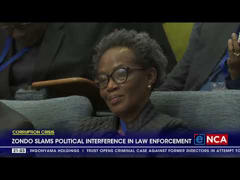 Former Chief Justice Raymond Zondo slams political interference in law enforcement