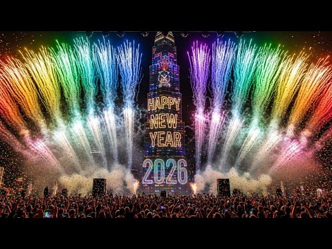Happy New Year 2026 🎆 Grand Fireworks Countdown Celebration 🎉