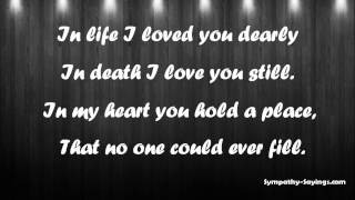 Dad You Never Said Goodbye