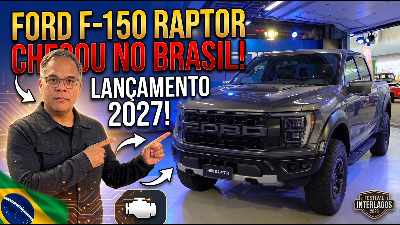 Ford F-150 Raptor estreia com foco em esportividade