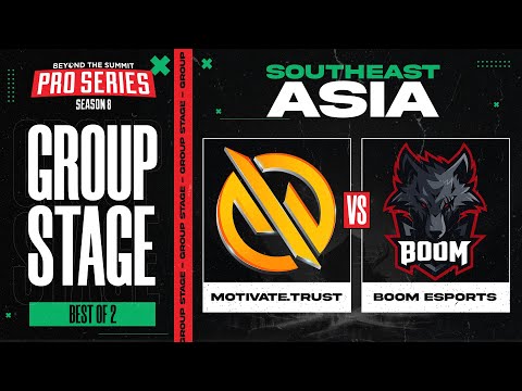 MG.Trust vs BOOM Game 1 - BTS Pro Series 8 SEA: Group Stage w/ MLP & johnxfire