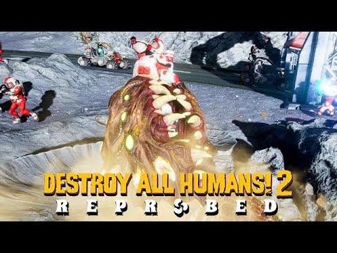 Destroy All Humans 2 Reprobed Gameplay Deutsch #36 - Alien Hai Waffe