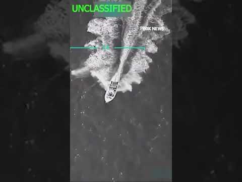 WATCH: US military destroys a Venezuelan drug boat in international waters #shorts #usa #trump #news
