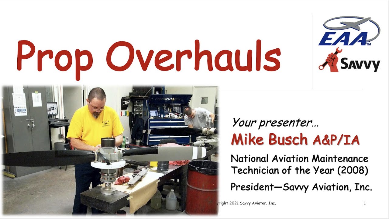 Aviation Vans RV Aircraft Propeller Overhauls