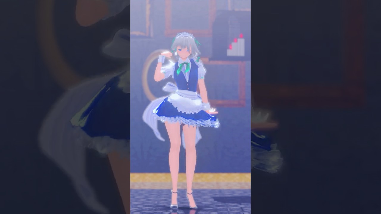 IRIS OUT/十六夜咲夜 #shorts #東方