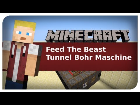 Feed The Beast Ultimate - Tunnel Bohr Maschine (TBM) - Tutorial | CastCrafter