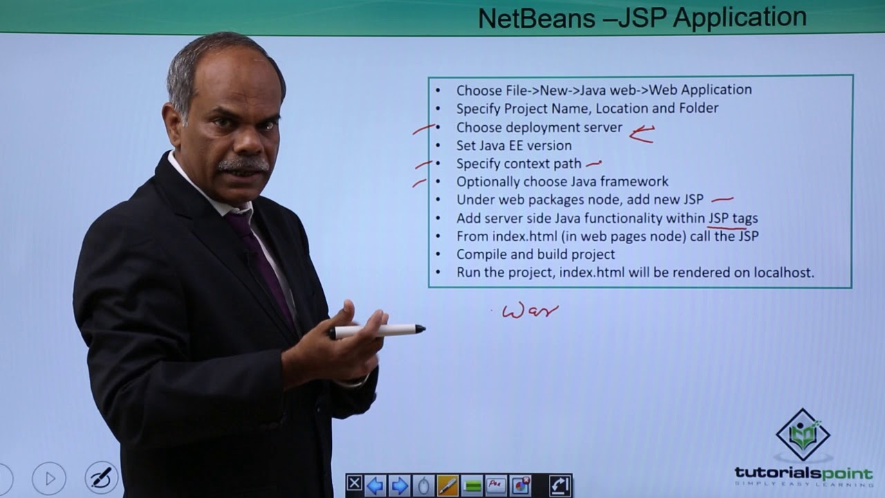 NetBeans - Create JSP Application