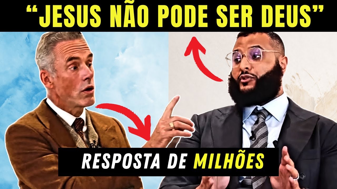 Muçulmano CONFRONTA E Tenta CONVERTER, Mas Jordan Peterson Dá uma Aula Sobre Deus!