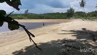 preview picture of video 'flyfishing di sematan, sarawak'