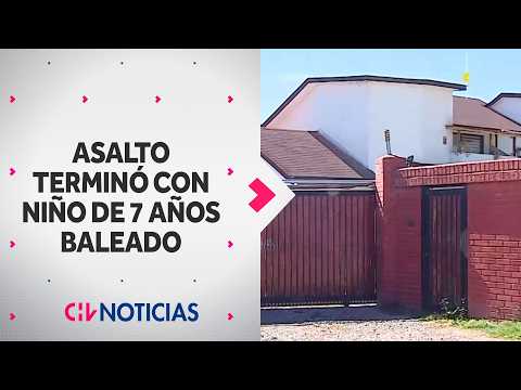 Asaltantes robaron parcela y balean a niño de 7 años que se encuentra hospitalizado