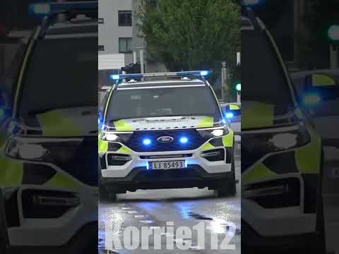 #Politi Innsatsleder 6806 på utrykning | #Police chief responding #throwbacktuesday #politie