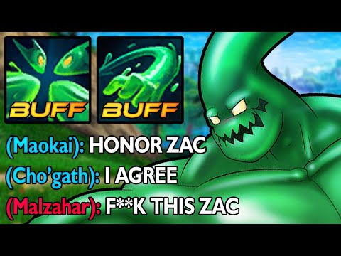 SO THEY BUFFED ZAC? smart…