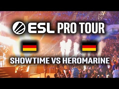 HIT! ShoWTimE VS HeroMarine FINAL PvT ESL Open Cup #169 Europe polski komentarz