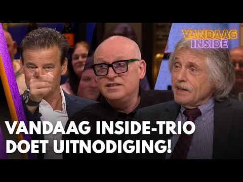 Vandaag Inside-trio is eensgezind en doet uitnodiging: 'Kom gewoon een keer!' | VANDAAG INSIDE
