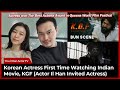 Korean Actress First Time Watching Indian Movie, KGF Emotional Bun Scene and Police Station Scene