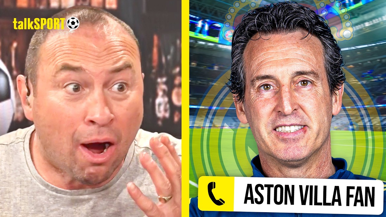 "YOU'RE DOING MY NUT IN!" Aston Villa Fan RIPS INTO Jason Cundy over Unai Emery Real Madrid CLAIM!