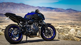 Mt07 ride