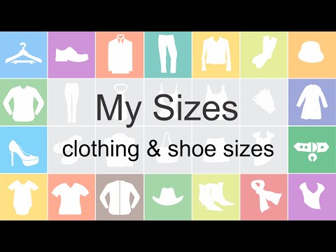 Clothing👕 & Shoe👠 Sizes