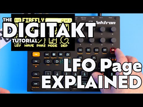 LFO page EXPLAINED - Digitakt Tutorial - Part 12