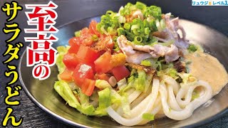  - もう冷やし中華には戻れない。野菜が嘘みたいにバリバリイケる【至高のサラダうどん】