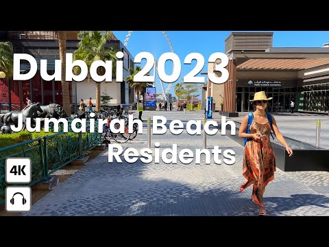 Dubai, Jumeirah Beach Residence (JBR) 🇦🇪 [ 4K ] Walking Tour