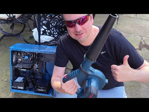 Bosch 18v Cordless Blower Review | Not JUST For Cleaning Tools!