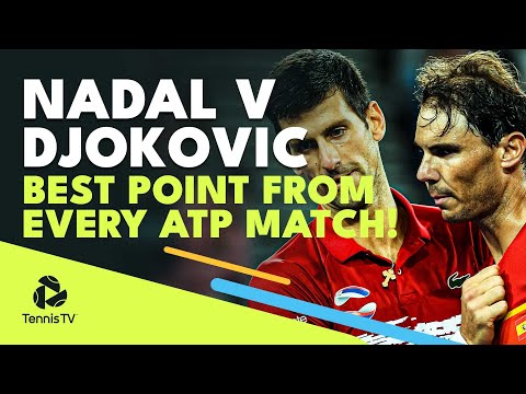 Rafael Nadal vs Novak Djokovic: Best Point From EVERY ATP Match They've Played!