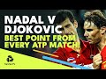 Rafael Nadal vs Novak Djokovic: Best Point From EVERY ATP Match They've Played!