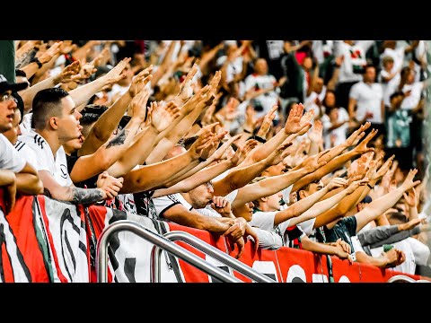 Doping kibiców Legii na meczu z Zagłębiem