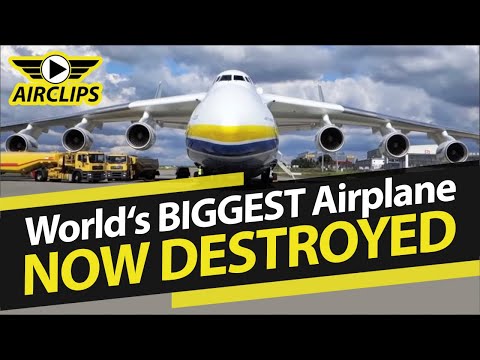 Antonov 225 Mriya ULTIMATE MOVIE about flying world's largest airplane [AirClips full flight series]