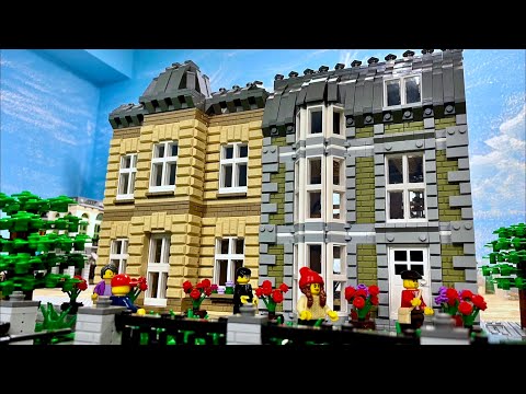 Neues Haus über dem Eisenbahntunnel – Lego City Update