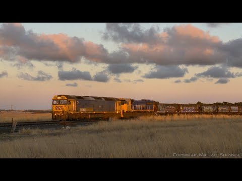 Broad Gauge Pacific National Grain Train - PoathTV Australian Railways
