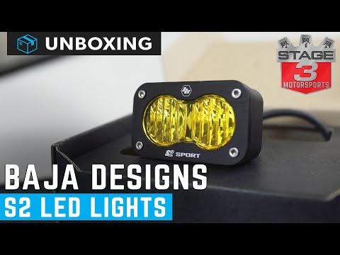 Unboxing: Baja Designs S2 Sport Amber Driving Combo Beam LED Light Pair