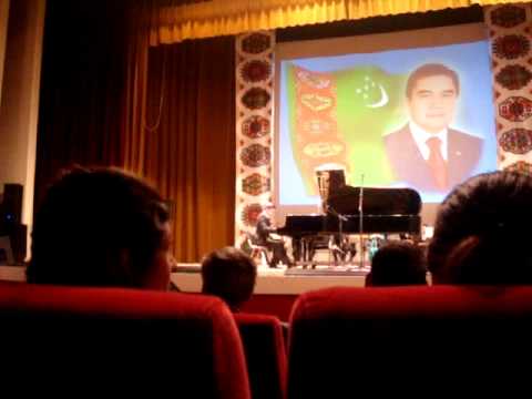 Türkmen koncert.Nury Halmämmedow."Dutaryň  owazy".St.Petersburg. 23.03.2009