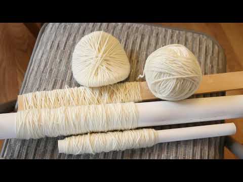 Dyepot Weekly #191 - Shibori Inspired Wrapping Yarn Around Pipes and Lids for Unique Yarn Gradients