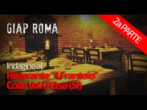 GIAP Roma - Indagine a "Il Frantoio" 2.a Parte- Colle Val D'Elsa (SI)