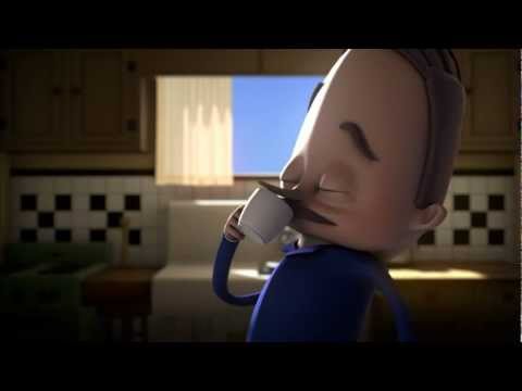 'Waking Gus' (2011) 3D Animated Short Film