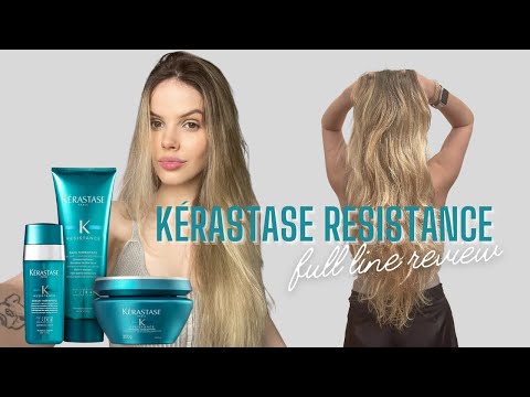 KÉRASTASE RESISTANCE FULL LINE REVIEW AND TRY ON-...