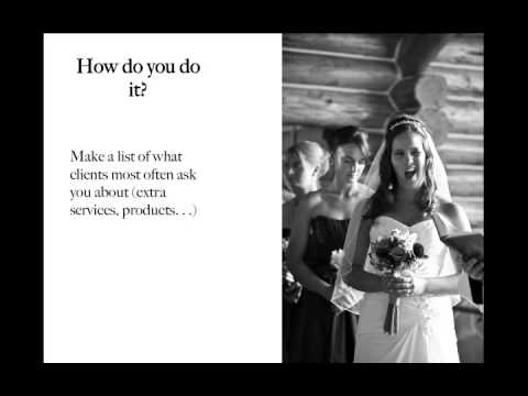 Wedding Photography Advice on Selling More