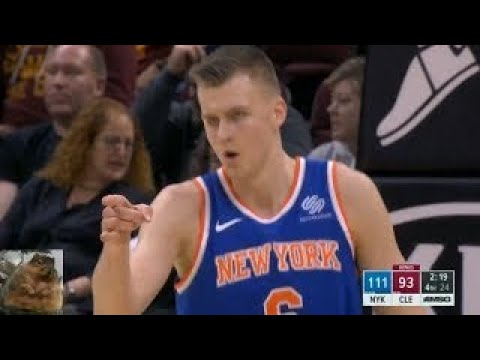 Cavs Fall Asleep On The Court,Porzingis Beat EM Badly