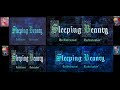 Sleeping Beauty 1959 LD DVD BLU Opening Comparison