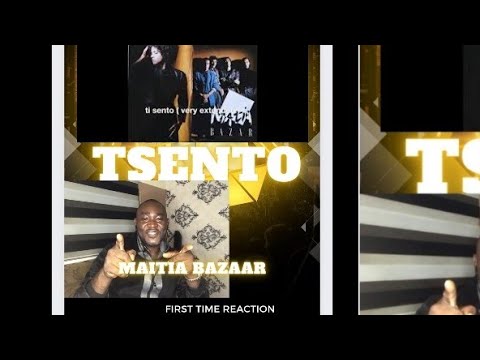 First time reaction to Matia Bazar Ti Sento Reaction