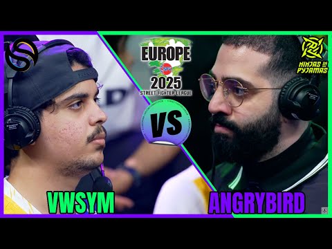 🔥 SF6 ▰ AngryBird (Ryu) vs VWSym (Ryu) ▰ Street Fighter League: Pro-EUROPE 2025 🔥