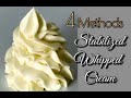 Stabilized Whipped Cream Easy Recipes 4 Methods Whipped Cream Frosting