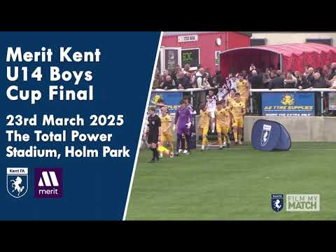The Merit Kent U14 Boys Cup Final | Faversham Town FC (KYL) v Maidstone Utd FC, 23 March 2025