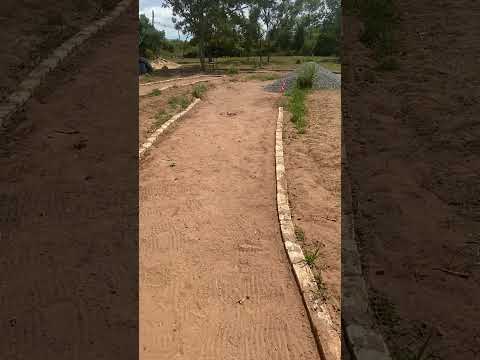 Hole 4 in construction at Del Rancho Miniature Golf in Loma Grande, Paraguay #lomagrande