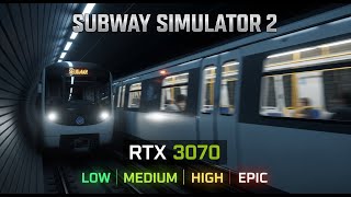 MSI GP66 | RTX 3070 | Subway Simulator 2 | All Settings | 1440P | Gameplay & FPS Test