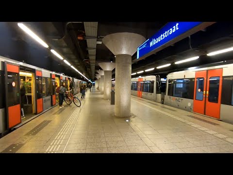 Metrô de Amsterdã - Estação Wibautstraat | NL